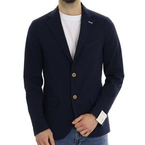 GIACCA COTONE BLU
